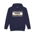 Avuxeni Hoodie — Indigenous Pattern Pullover with "Avuxeni" Text