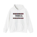 Thobela Hoodie — African-Inspired Geometric Stripe Pullover